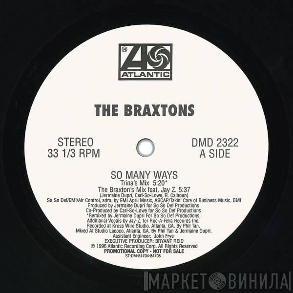 The Braxtons - So Many Ways