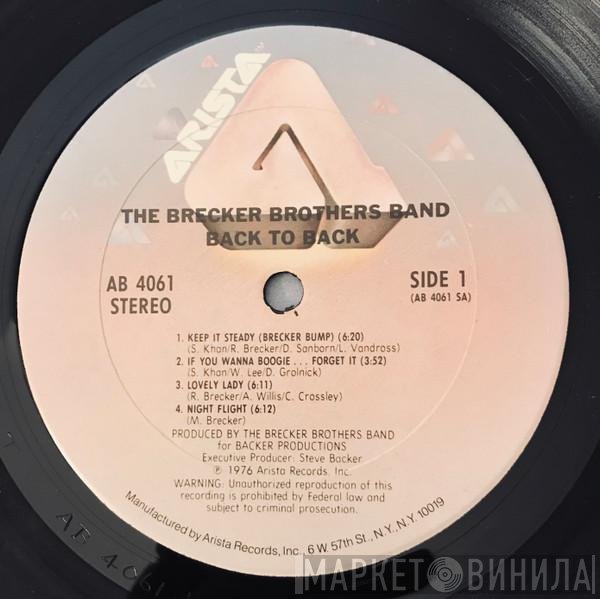 The Brecker Brothers  - Back To Back
