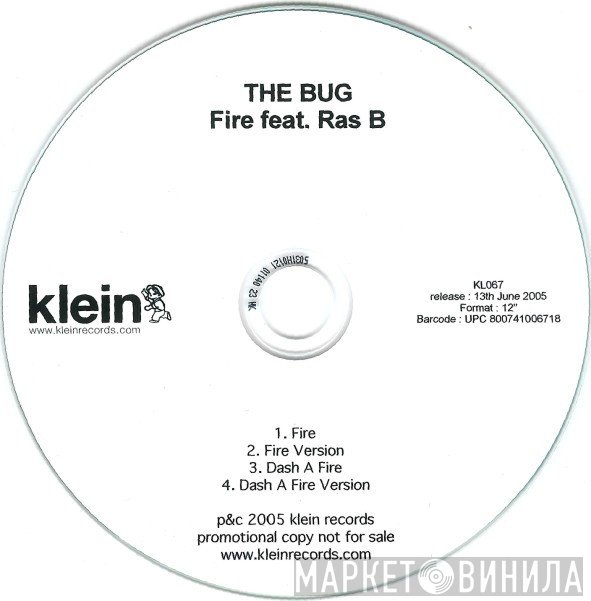 The Bug feat. Ras B  - Fire