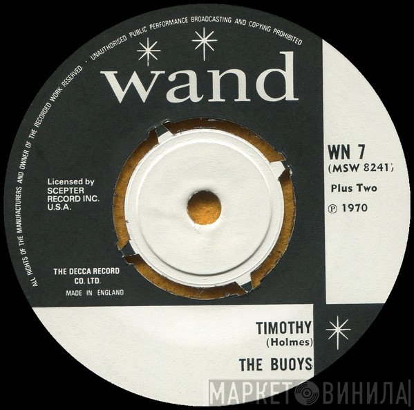 The Buoys - Timothy