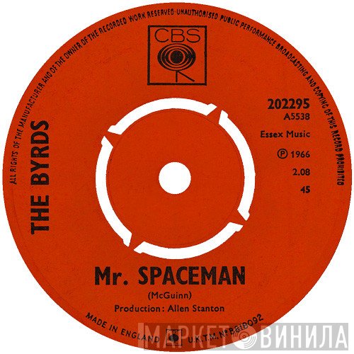 The Byrds - Mr. Spaceman
