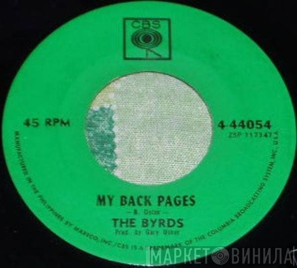 The Byrds  - My Back Pages