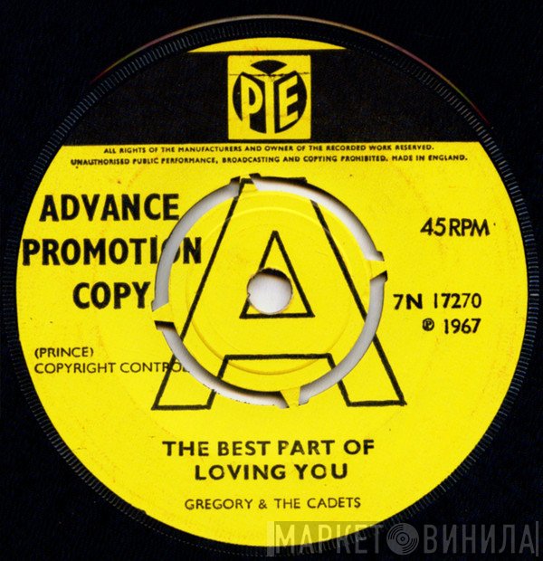 The Cadets , Gregory Donaghey - The Best Part Of Loving You