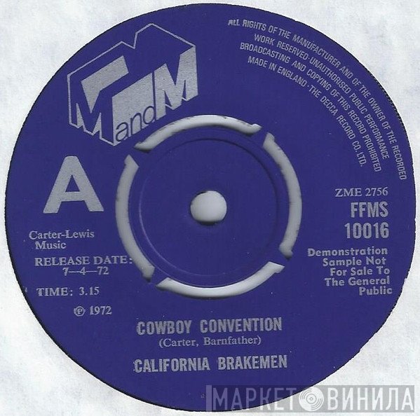 The California Brakemen - Cowboy Convention