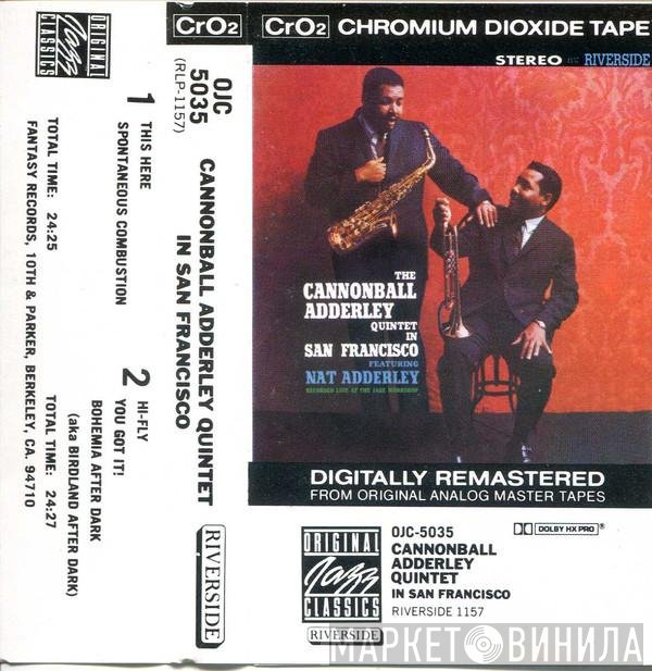 The Cannonball Adderley Quintet  - In San Francisco