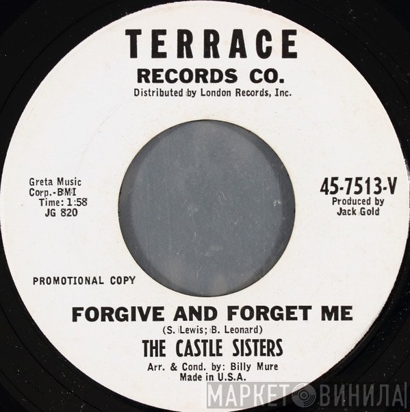 The Castle Sisters - Forgive And Forget Me / Sailor Boy