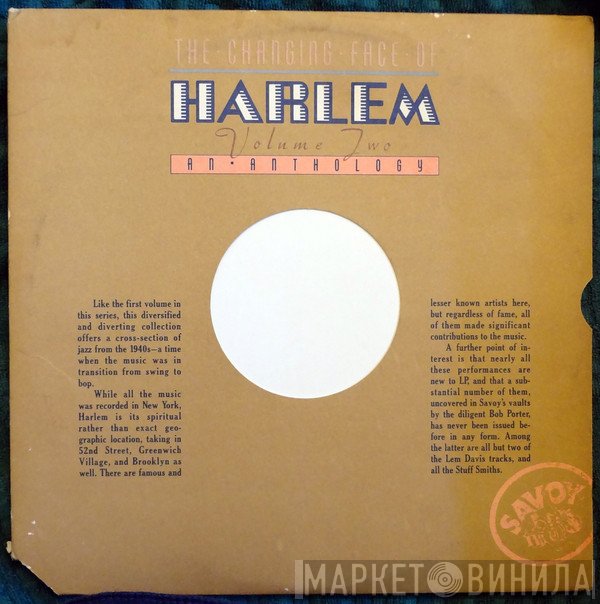 - The Changing Face Of Harlem Volume Two: An Anthology