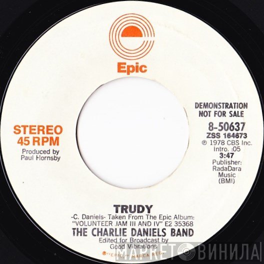 The Charlie Daniels Band  - Trudy