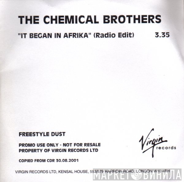 The Chemical Brothers - It Began In Afrika (Radio Edit)