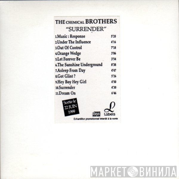 The Chemical Brothers  - Surrender