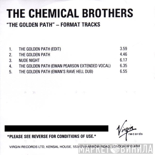 The Chemical Brothers  - The Golden Path (Format Tracks)