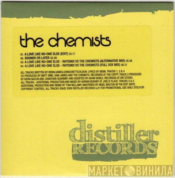 The Chemists  - A Love Like No-One Else