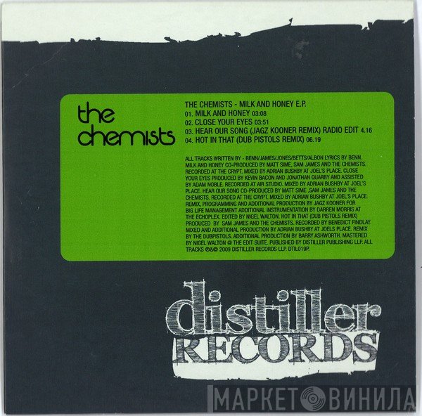 The Chemists  - Milk And Honey E.P.