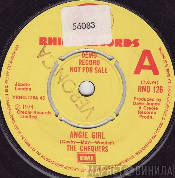 The Chequers - Angie Girl