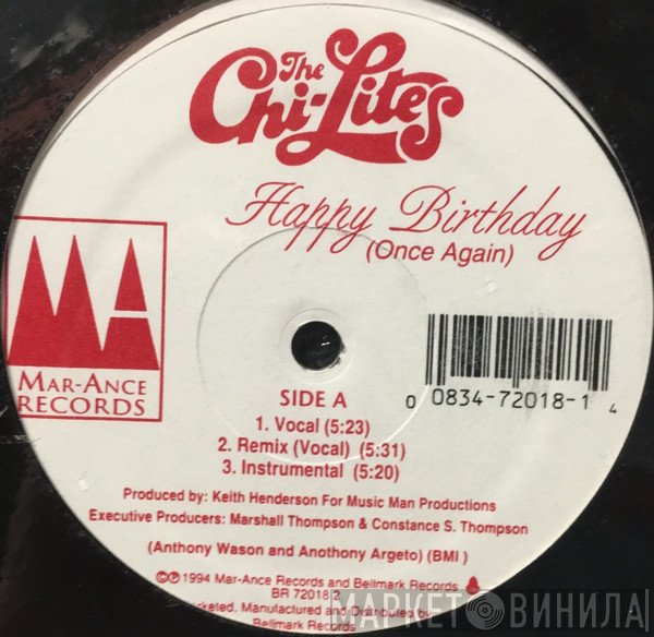 The Chi-Lites - Happy Birthday (Once Again)