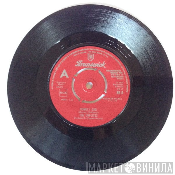 The Chi-Lites - Homely Girl / I Never Had It So Good
