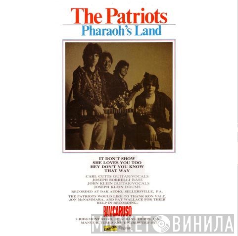 The Chicaynes, The Patriots  - Pharaoh's Land / Second Thoughts