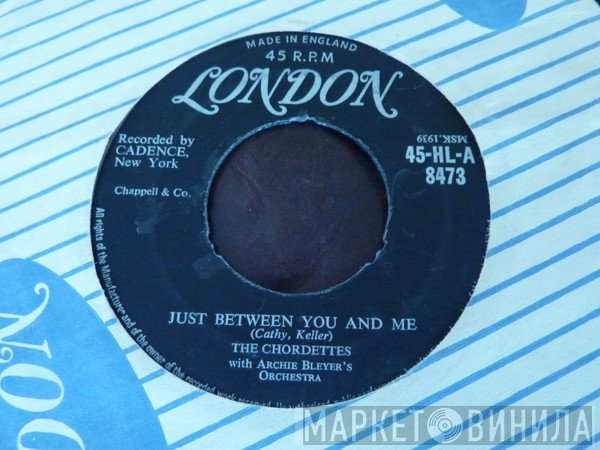 The Chordettes - Just Between You And Me