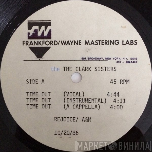 The Clark Sisters  - Time Out