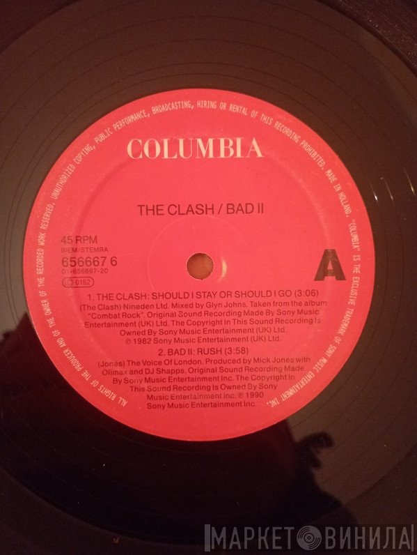 The Clash, Big Audio Dynamite II - Should I Stay Or Should I Go / Rush