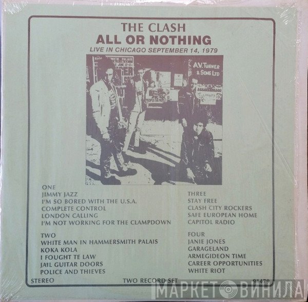 The Clash  - All Or Nothing