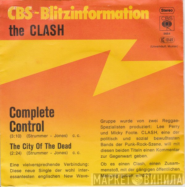 The Clash  - Complete Control