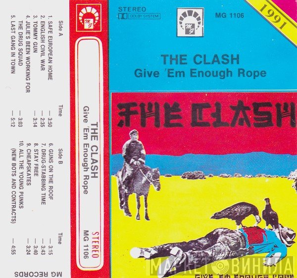 The Clash  - Give 'Em Enough Rope