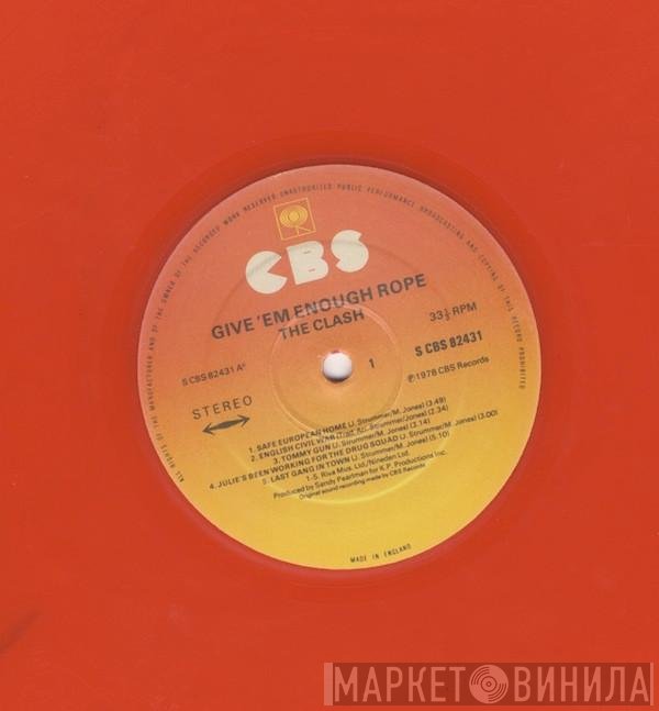 The Clash  - Give 'Em Enough Rope