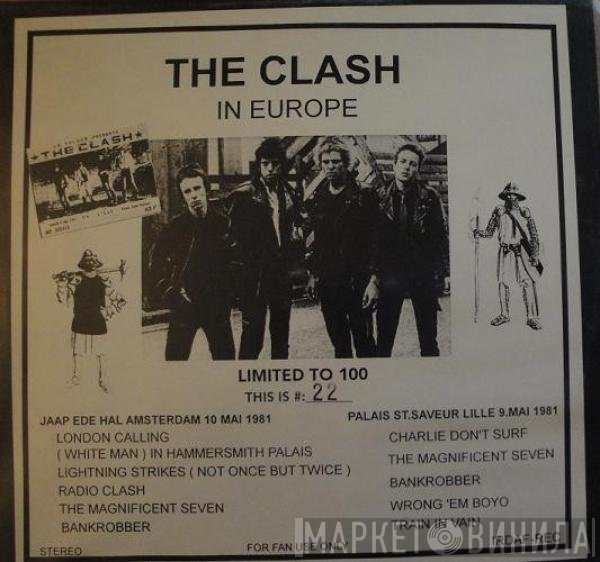 The Clash  - In Europe