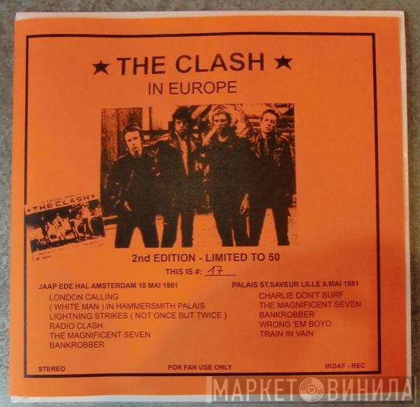 The Clash  - In Europe