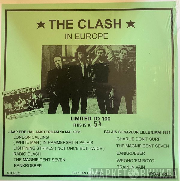 The Clash  - In Europe
