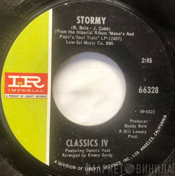 The Classics IV, Dennis Yost - Stormy / 24 Hours Of Loneliness
