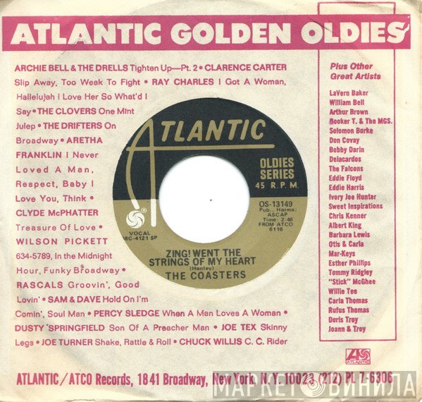 The Coasters, The Sensations  - Zing! Went The Strings Of My Heart / Please Mr. Disc Jockey