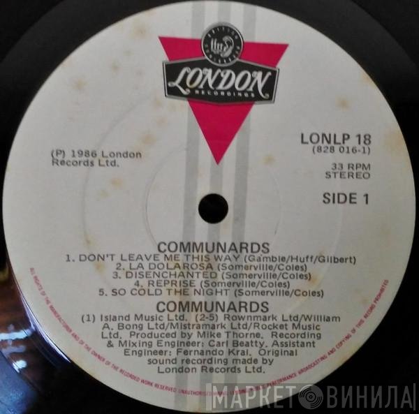 The Communards  - Red