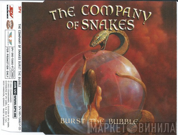 The Company Of Snakes - Burst The Bubble
