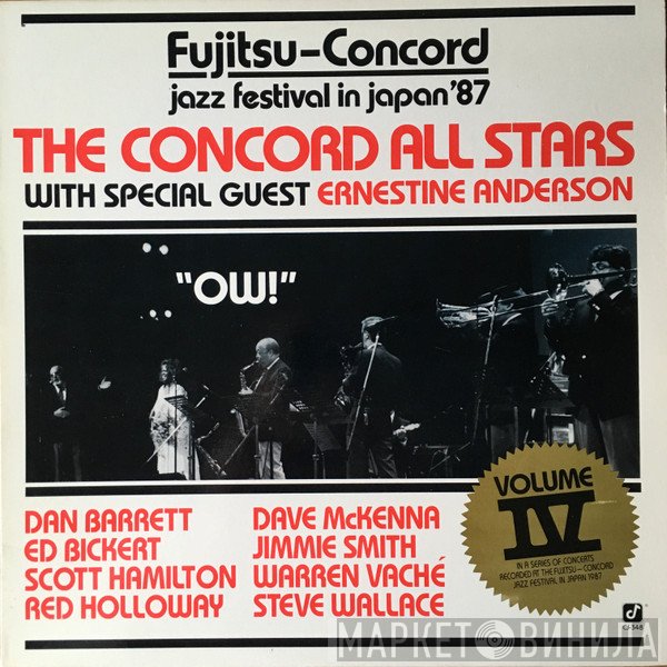 The Concord All Stars With Special Guest Ernestine Anderson  - Ow!