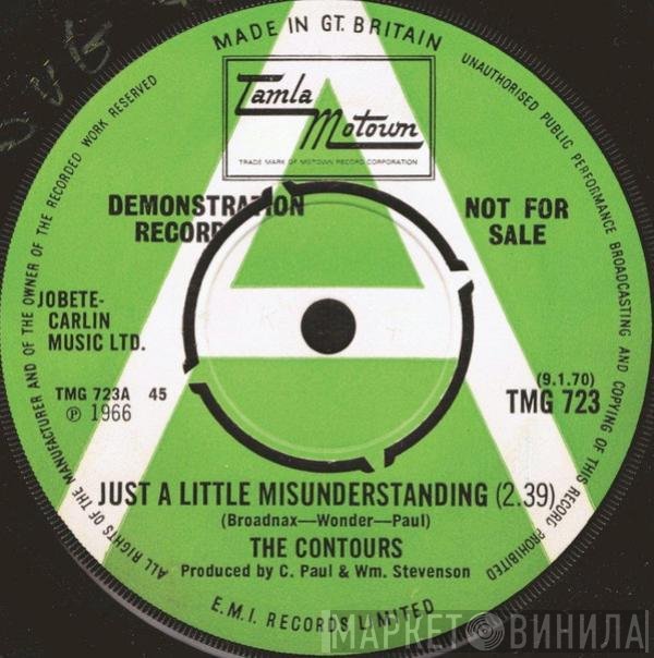 The Contours - Just A Little Misunderstanding / First I Look At The Purse