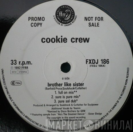 The Cookie Crew - Brother Like Sister