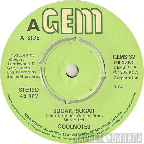 The Cool Notes  - Sugar, Sugar
