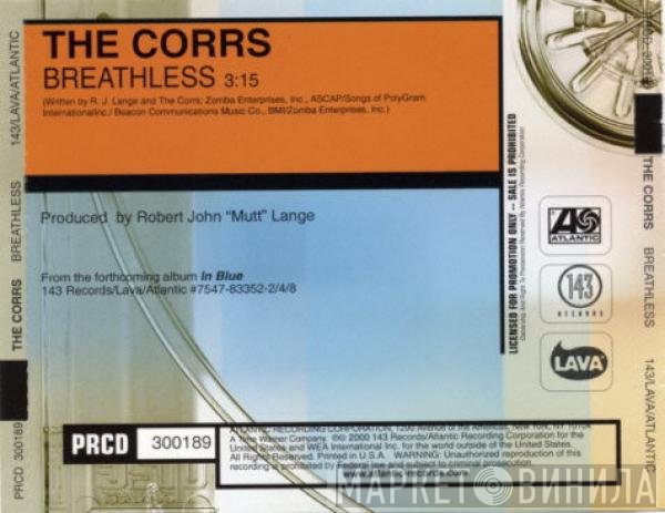 The Corrs  - Breathless