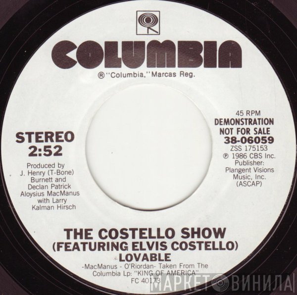 The Costello Show Featuring Elvis Costello  - Lovable