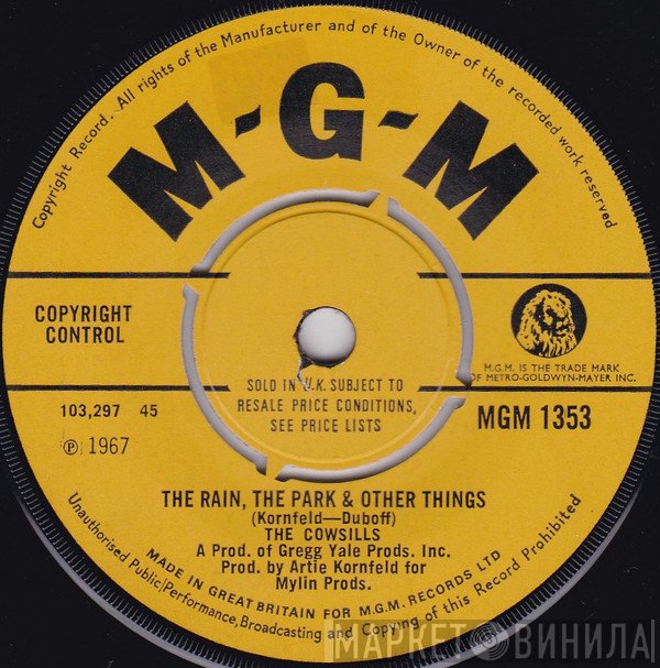 The Cowsills - The Rain, The Park & Other Things
