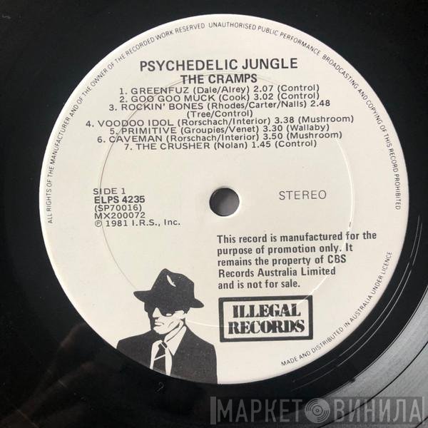The Cramps  - Psychedelic Jungle