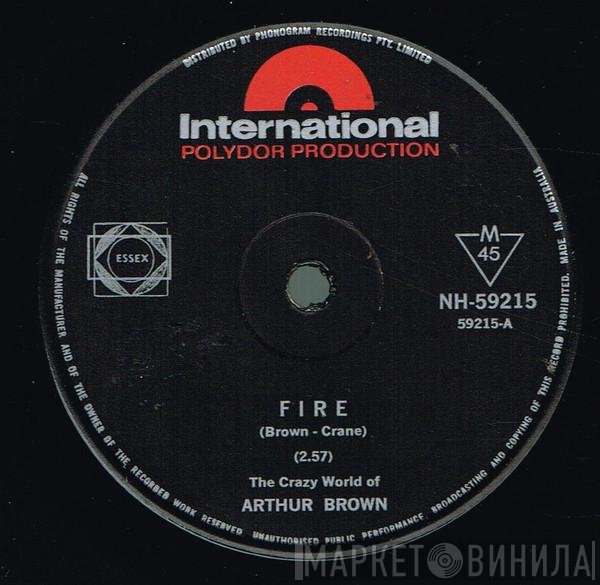 The Crazy World Of Arthur Brown  - Fire