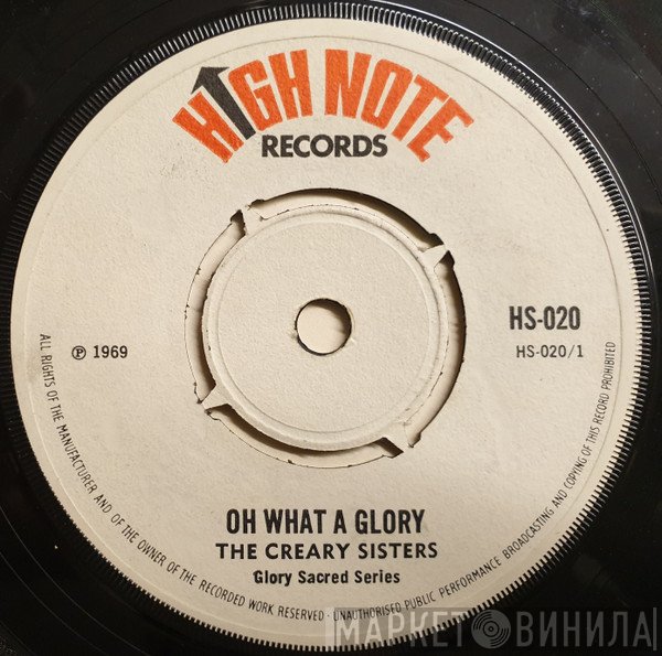 The Creary Sisters - Oh What A Glory / The Morning In The Sky