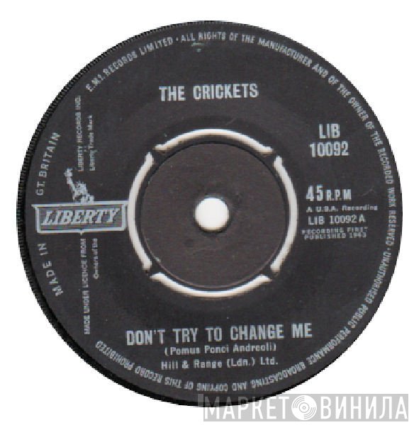 The Crickets  - Don't Try To Change Me