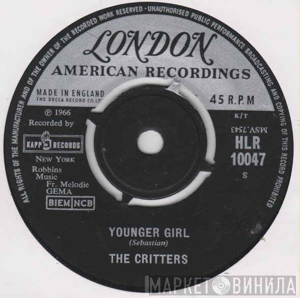 The Critters - Younger Girl