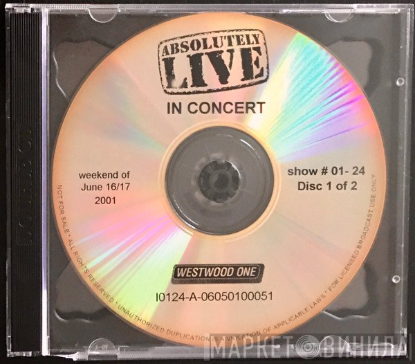 The Cult  - Absolutely Live In Concert