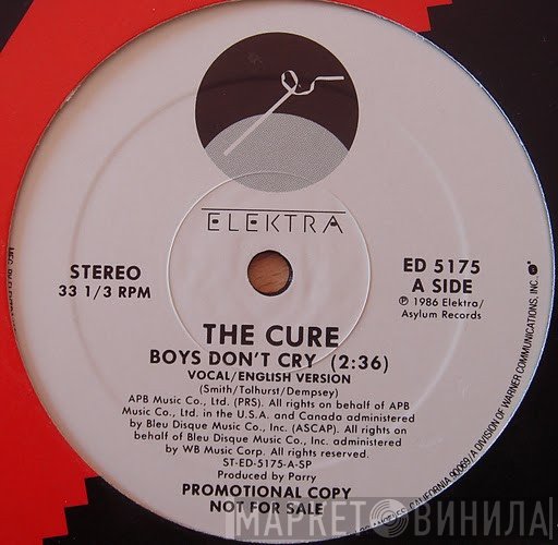 The Cure - Boys Don't Cry