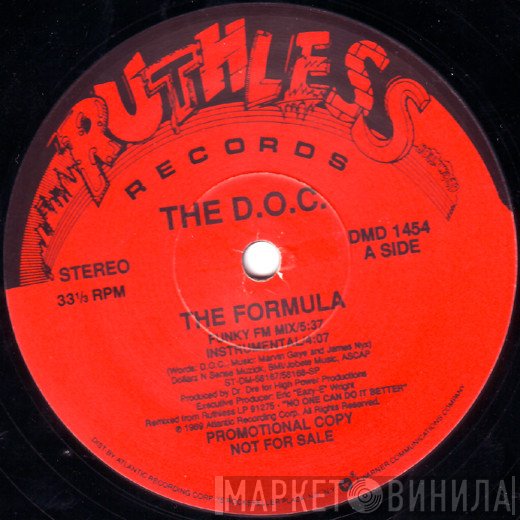 The D.O.C.  - The Formula